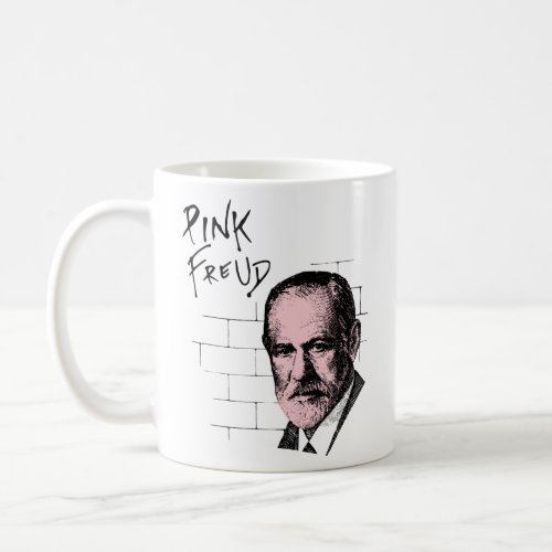 Pink Freud Sigmund Freud  Coffee Mug