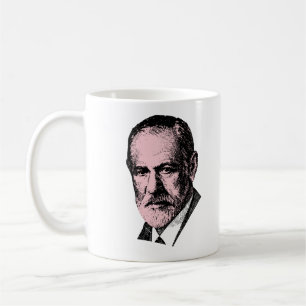 Pink Freud Sigmund Freud Coffee Mug