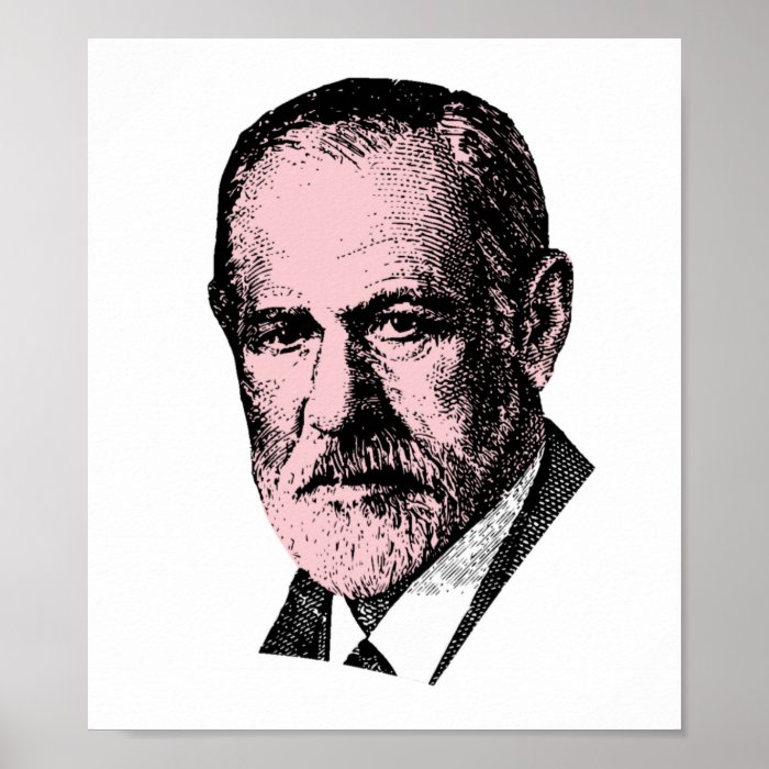 Pink Freud Sigmund Freud Posters