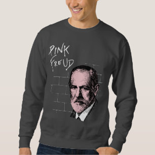 Pink Freud Sigmund Freud Sweatshirt