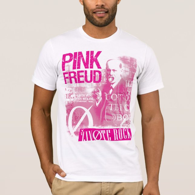 Pink Freud T-Shirt (Front)
