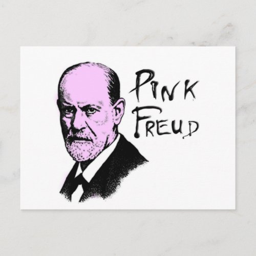 Pink Freud T_Shirt Great Quality Pink Floyd Postcard