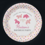 Pink Frosted Animal Cookies Birthday Party Paper Plates<br><div class="desc">Calling all party animals! Get ready for a sweet celebration with our printable birthday party decor collection, featuring adorable frosted animal cookies and vibrant rainbow sprinkles. Perfect for adding a touch of whimsical fun to any party, this charming collection retro circus animals will delight guests of all ages with its...</div>