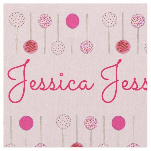 Pink Frosted Cake Pops Personalized Baked By Food Fabric