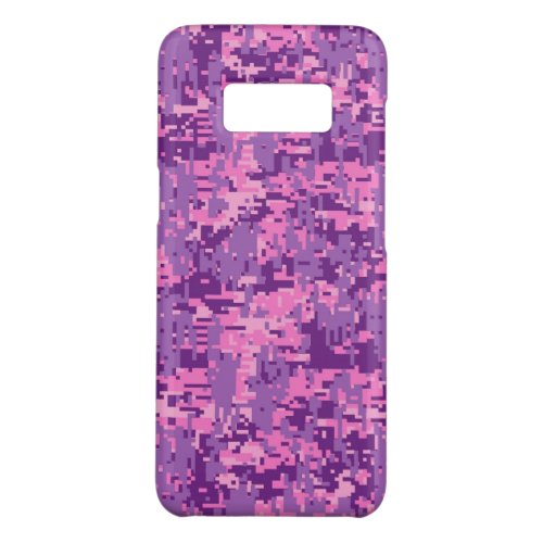 Pink Fuchsia Digital Camouflage Decor on a Case_Mate Samsung Galaxy S8 Case