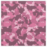 Pink Fun Camouflage Camo Military For her Fabric