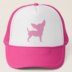 Pink Funny Chihuahua Trucker Hat