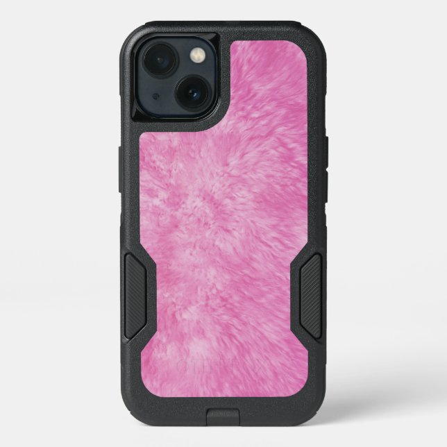 Pink Fur Frenzy OtterBox Samsung Galaxy Case (Back)
