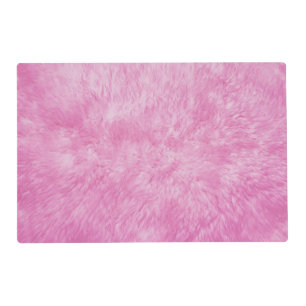 Pink Fur Frenzy Placemat