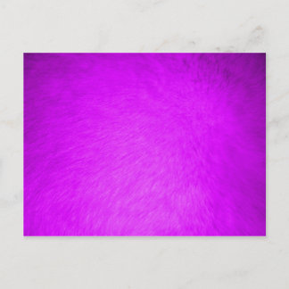 Pink Fur Postcard