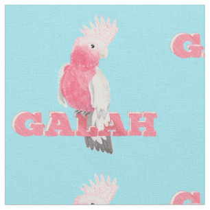 Pink Galah Fabric