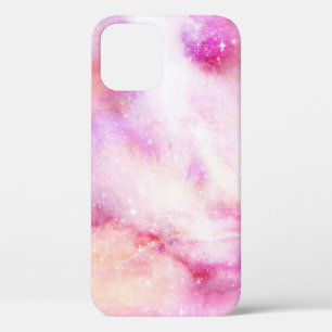 Pink Galaxy iPhone 12 Case