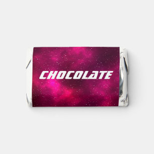 Pink Galaxy Nebula Hershey's Miniatures