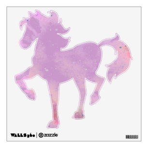 Pink Galaxy Pony Wall Sticker