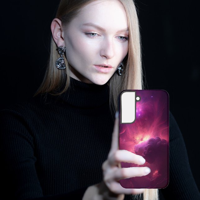 Pink Galaxy  Samsung Galaxy Case (Creator Uploaded)