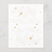 PINK GALAXY SPACE birthday time capsule message (Back)