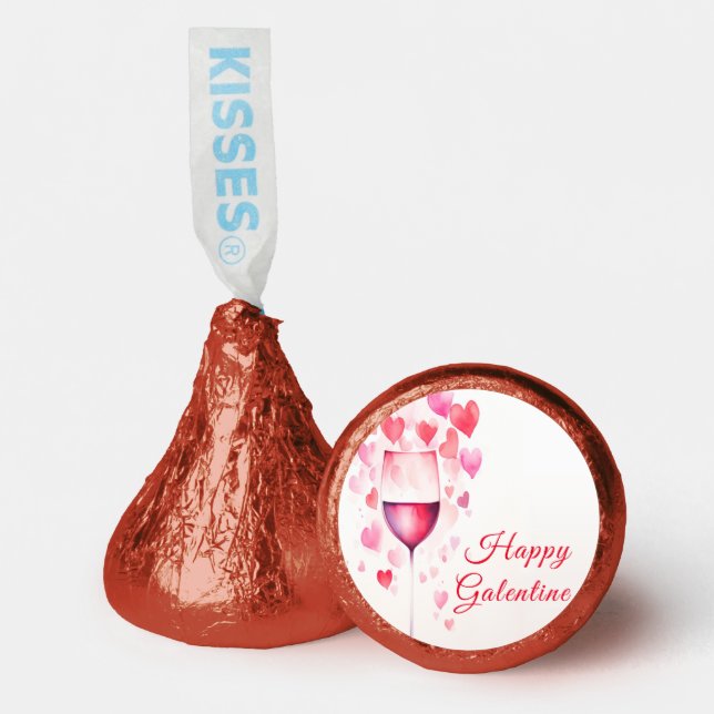  Pink galentines    Hershey®'s Kisses® (Front)