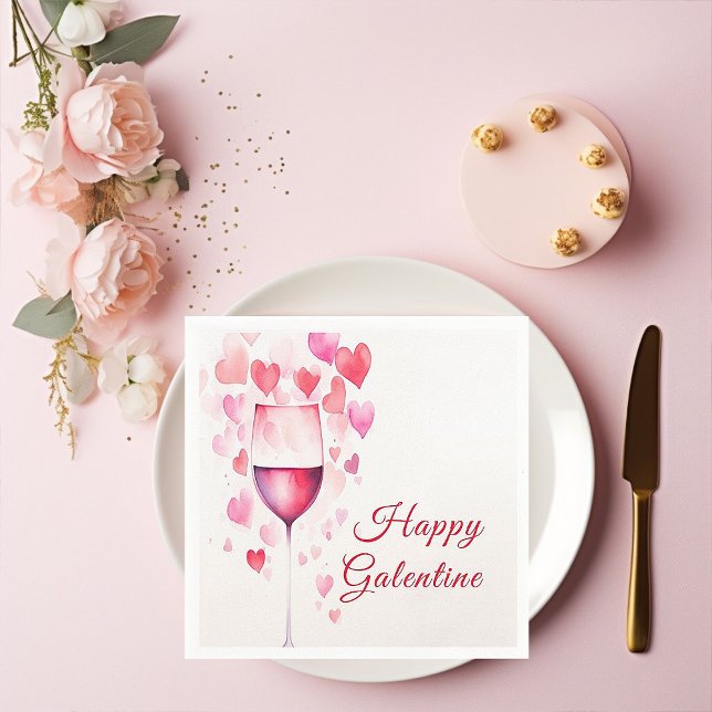  Pink galentines    Napkins (Creator Uploaded)
