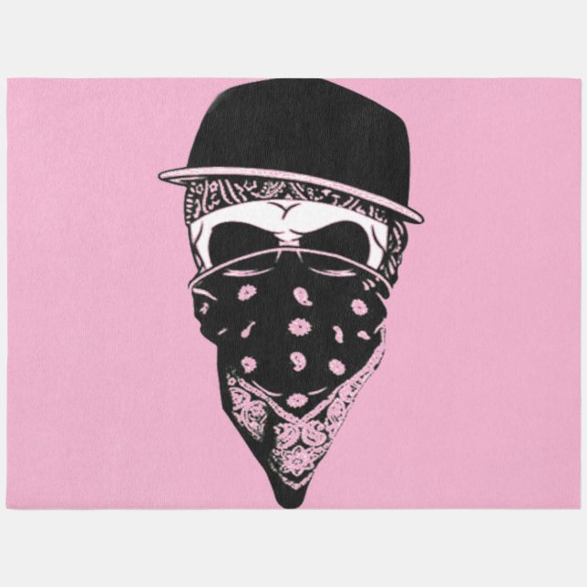 Pink Gangster Rug (Front)