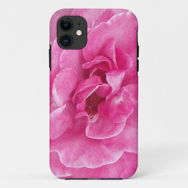 Pink Garden Rose Case-Mate iPhone Case (Back)