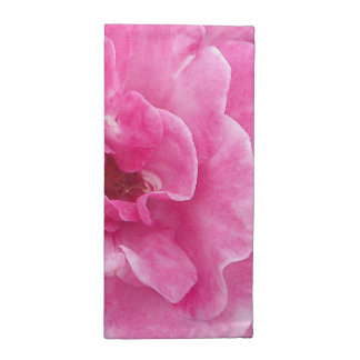 Pink Garden Rose Cloth Napkin