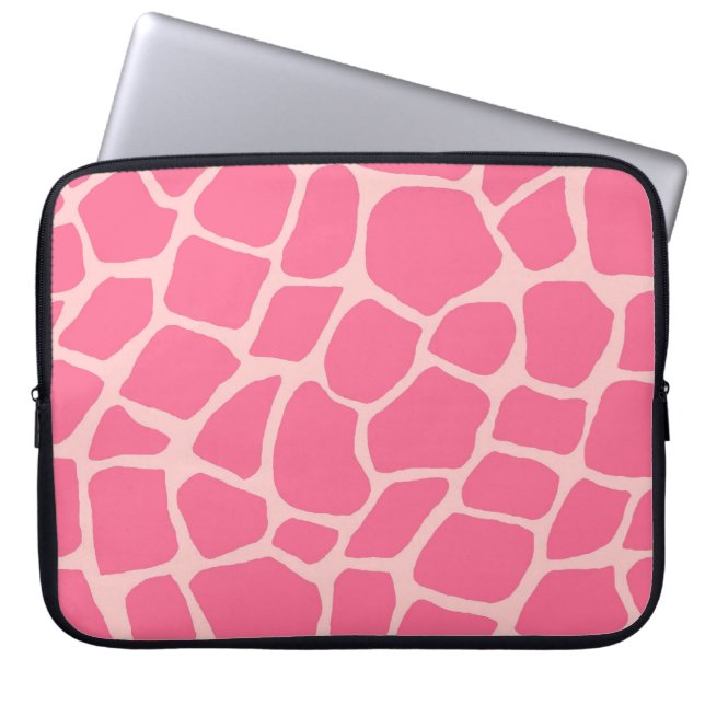 Pink Gariffe Laptop Sleeve (Front)
