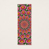 Pink-Gazania, Bookmark (Back)