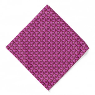 Pink Gem Pattern Bandana