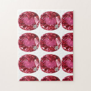 Pink Gemstone Jigsaw Puzzle