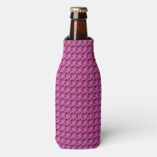 Pink Gemstone Pattern Bottle Cooler