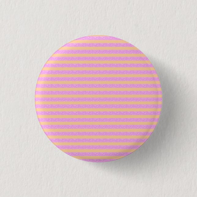 Pink Geometric  Button (Front)