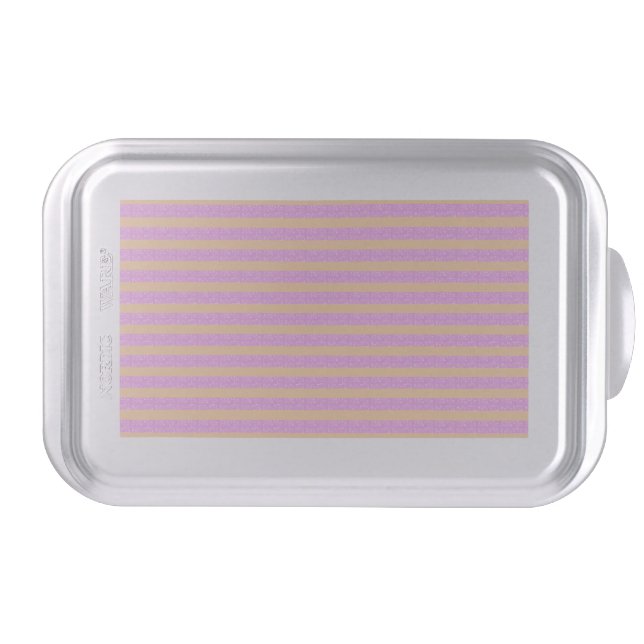 Pink Geometric  Cake Pan (Front)