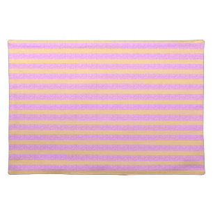 Pink Geometric  Cloth Placemat