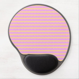 Pink Geometric Gel Mousepad