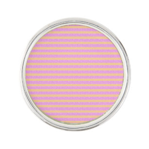 Pink Geometric Lapel Pin
