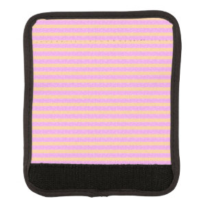 Pink Geometric Luggage Handle Wrap