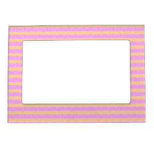 Pink Geometric  Magnetic Frame