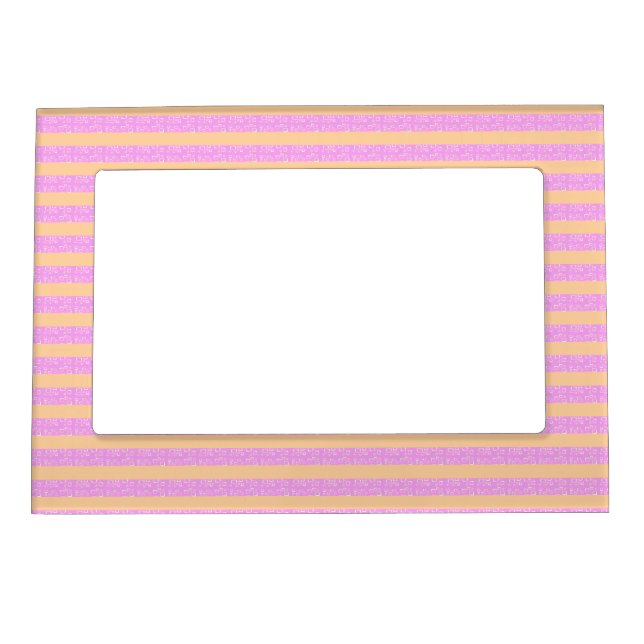 Pink Geometric  Magnetic Frame (Front)
