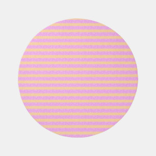 Pink Geometric Outdoor Rug