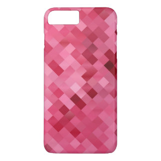 Pink geometric pattern iPhone 8 plus/7 plus case