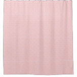Pink Geometric Pattern with Modern Abstract Shower Curtain