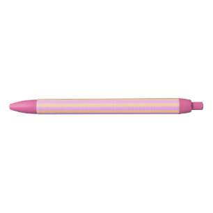Pink Geometric Pen