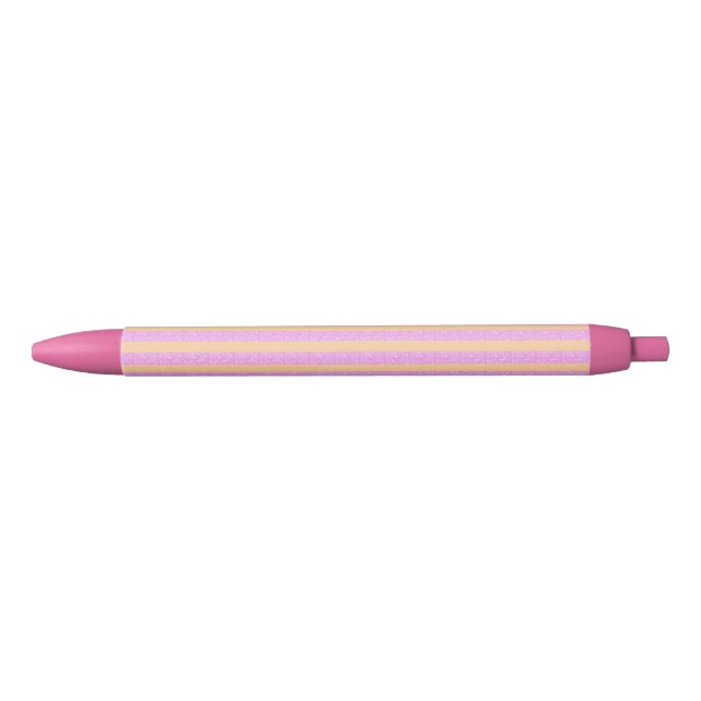 Pink Geometric  Pen (Front)