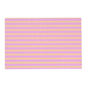 Pink Geometric Placemat