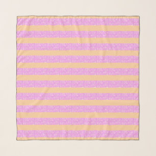 Pink Geometric Scarf
