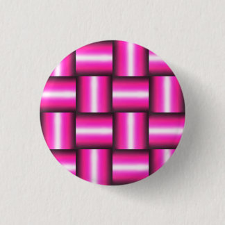 Pink Geometric Seamless Pattern Button