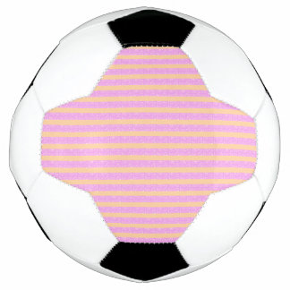 Pink Geometric Soccer Ball