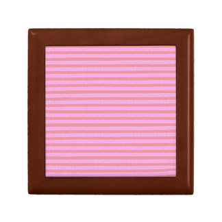 Pink Geometric Stripes  Gift Box