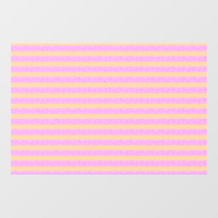 Pink Geometric Window Cling
