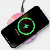 Pink Geometric Wireless Charger (Phone)